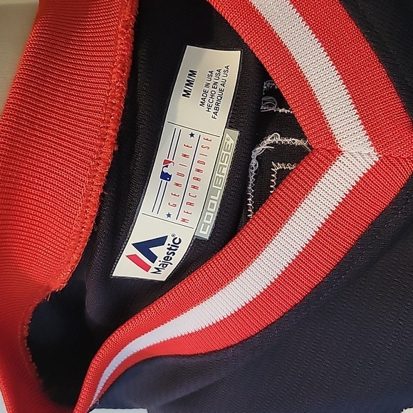 Atlanta Braves Ozzie Albies "Puchi" Majestic Jersey 2018 SZ M - Picture 8 of 8